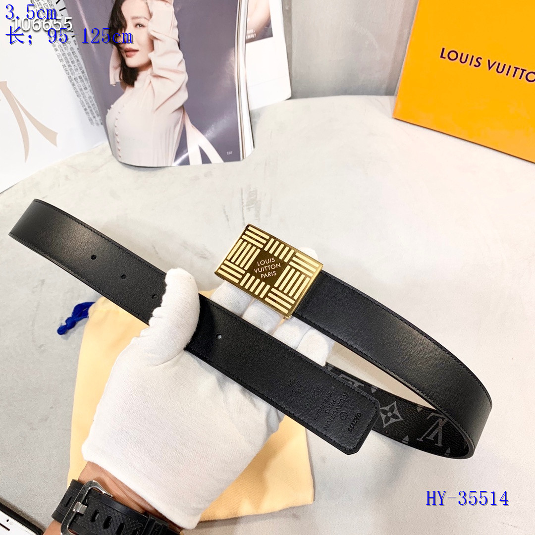 LV Belts 3.5 cm Width 089